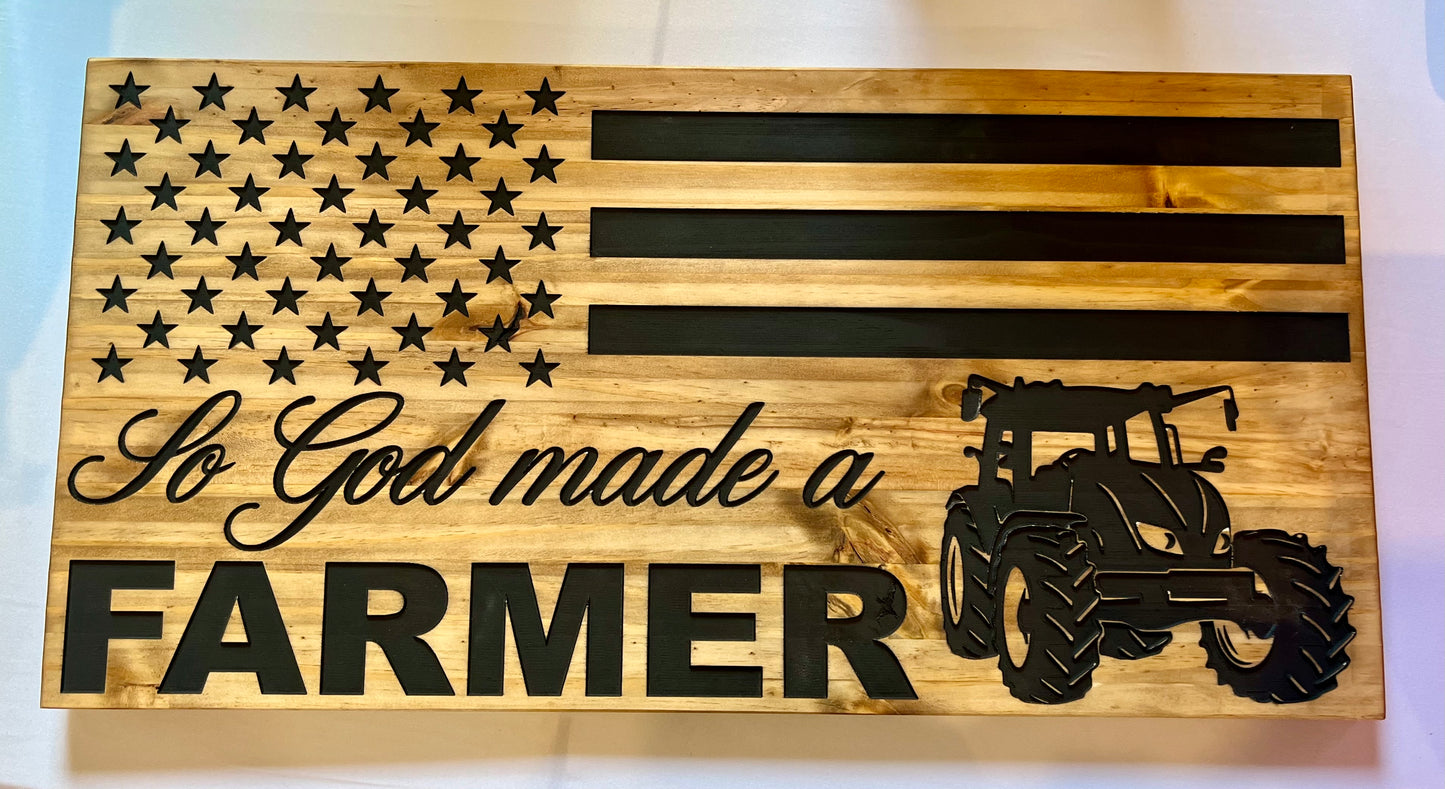 Engraved-Flag-Tractor