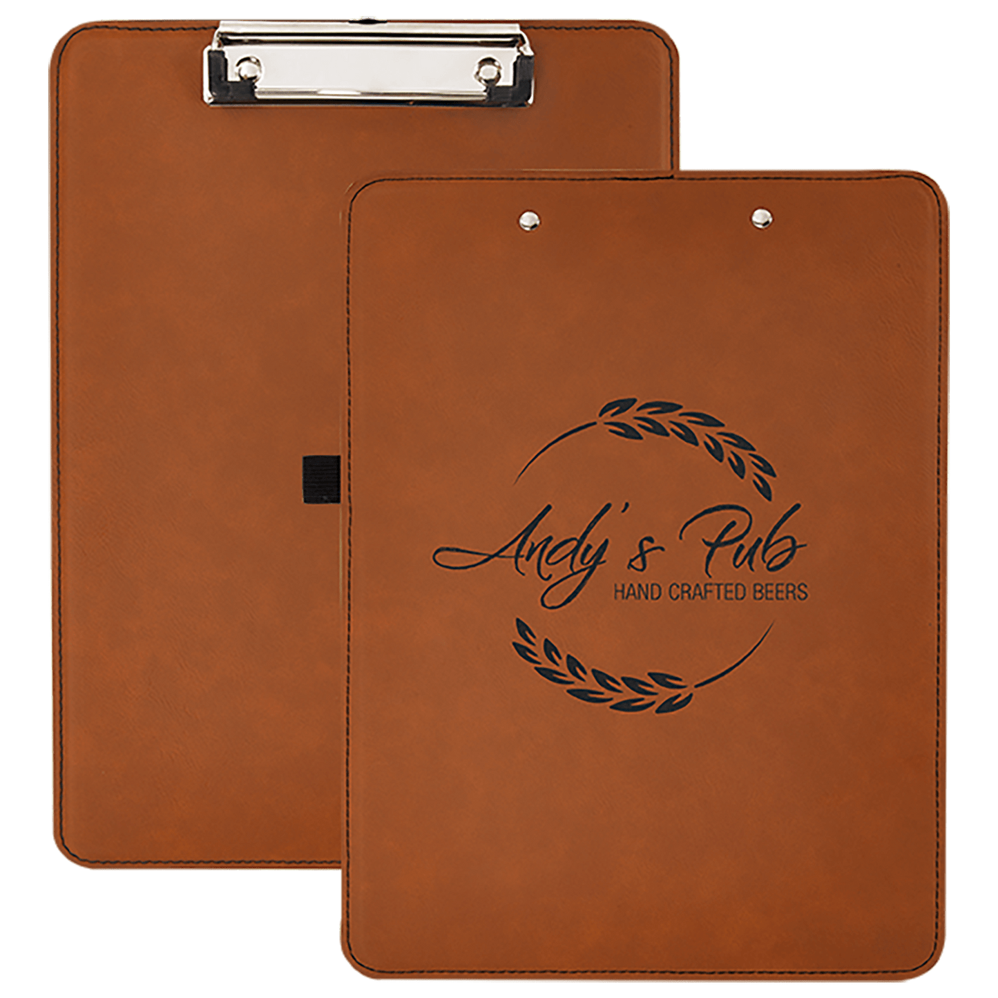 Engraved_Leather_Clipboard-Brown