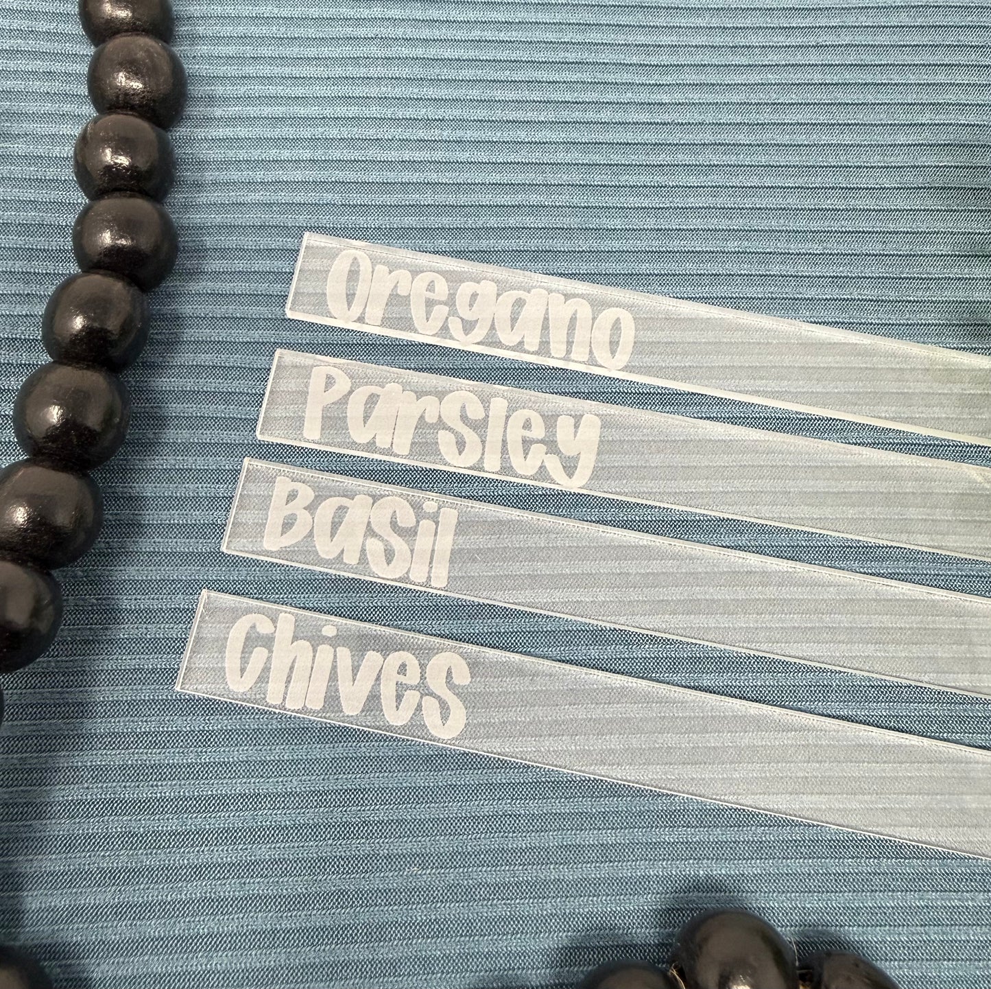 Clear Acrylic Plant Stakes