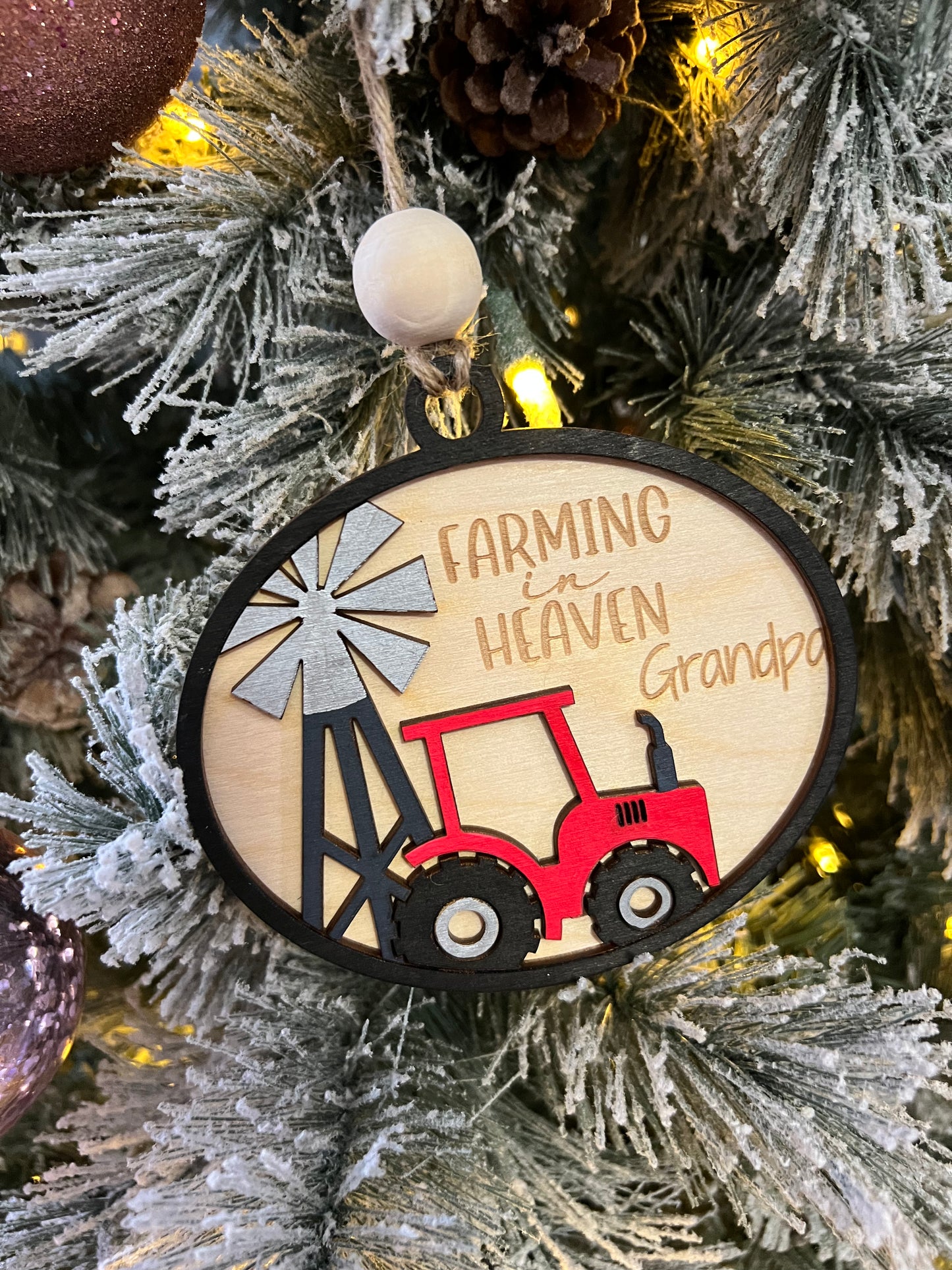 Laser-Farming-In-Heaven-Ornament-Red
