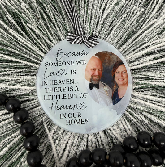 Little Bit of Heaven Photo Ornament