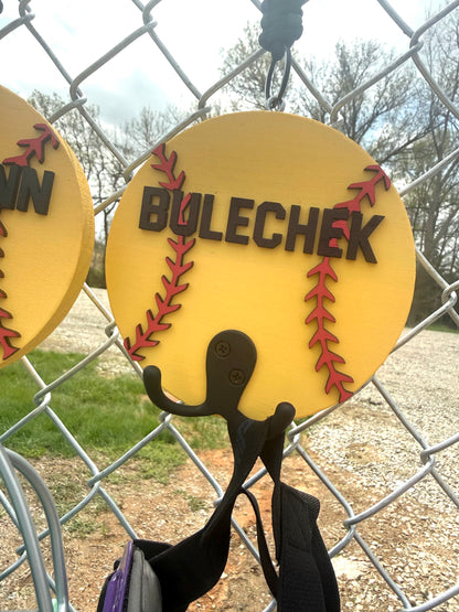 Softball/Baseball Dugout Hanger