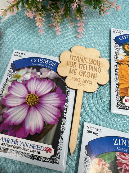 Teacher Gift Plant Stakes