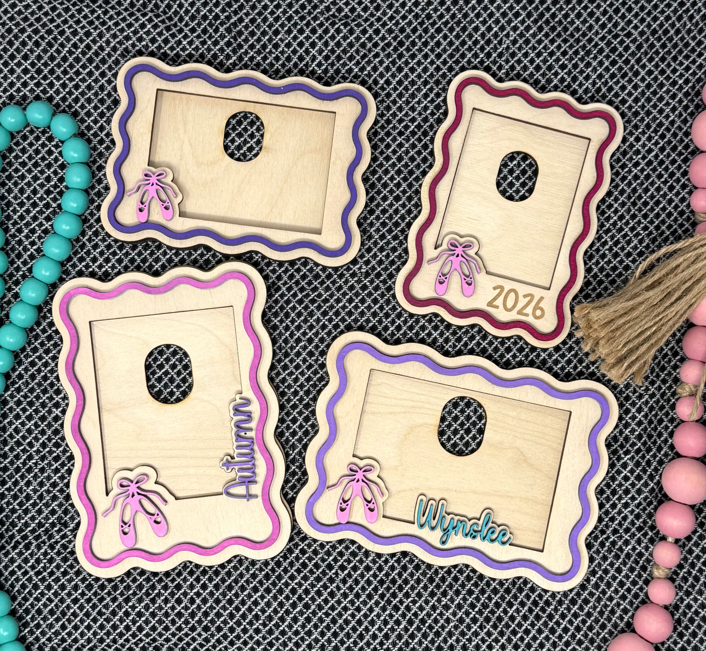 Dance Photo Frame Magnet