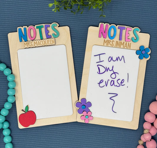 Dry Erase Notes