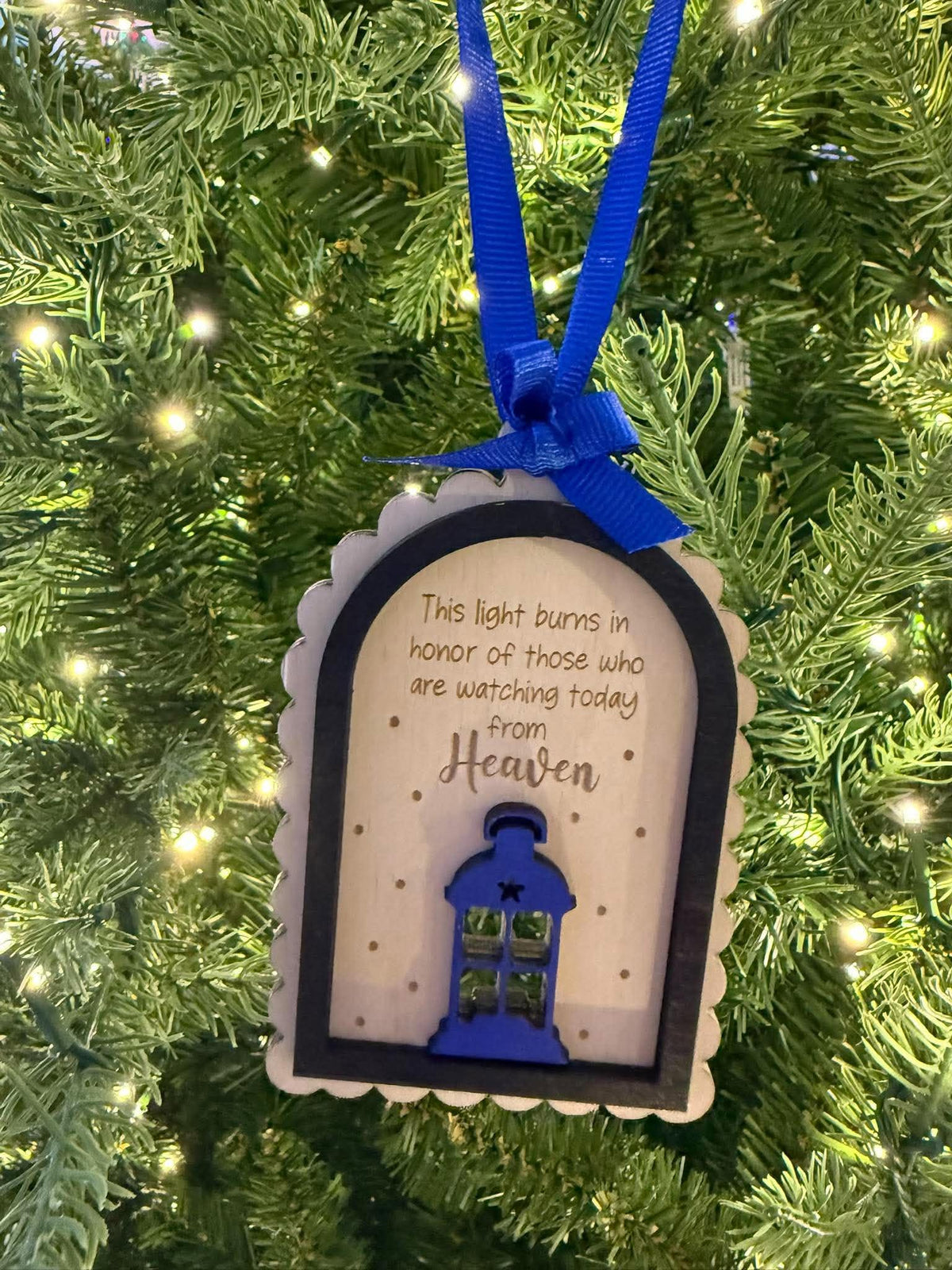 Memorial Lantern Ornament