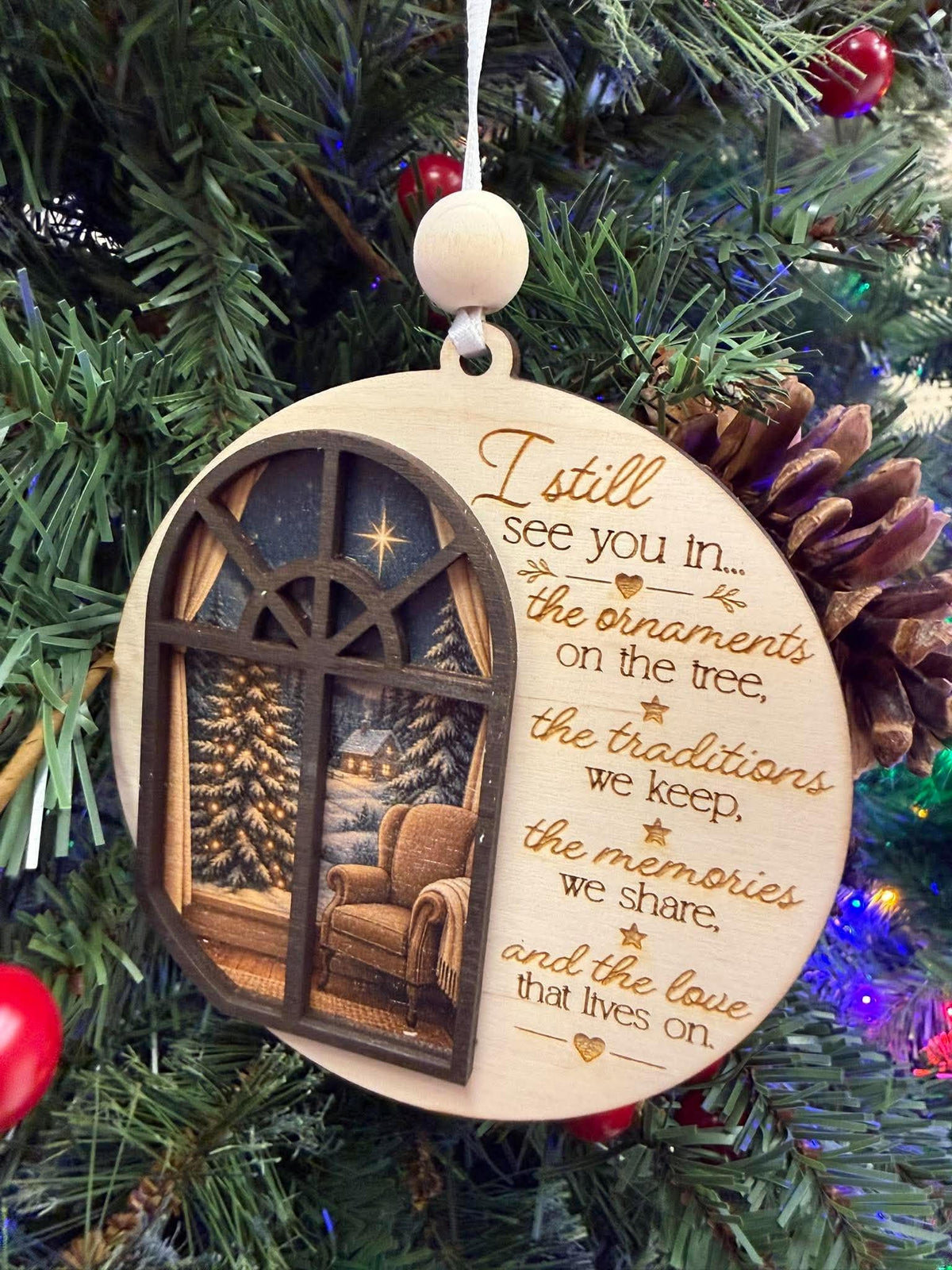 Window Memorial Ornament