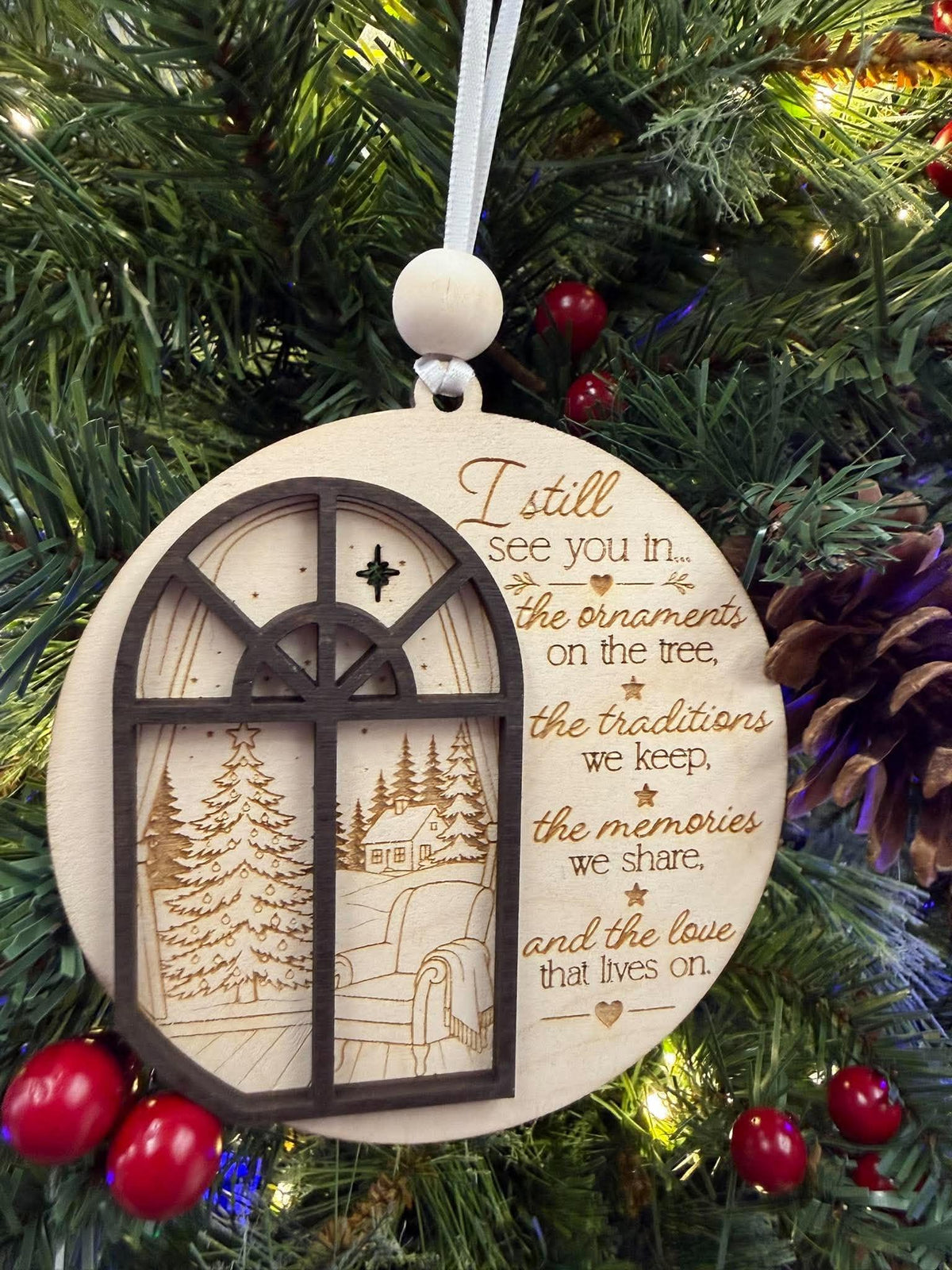 Window Memorial Ornament