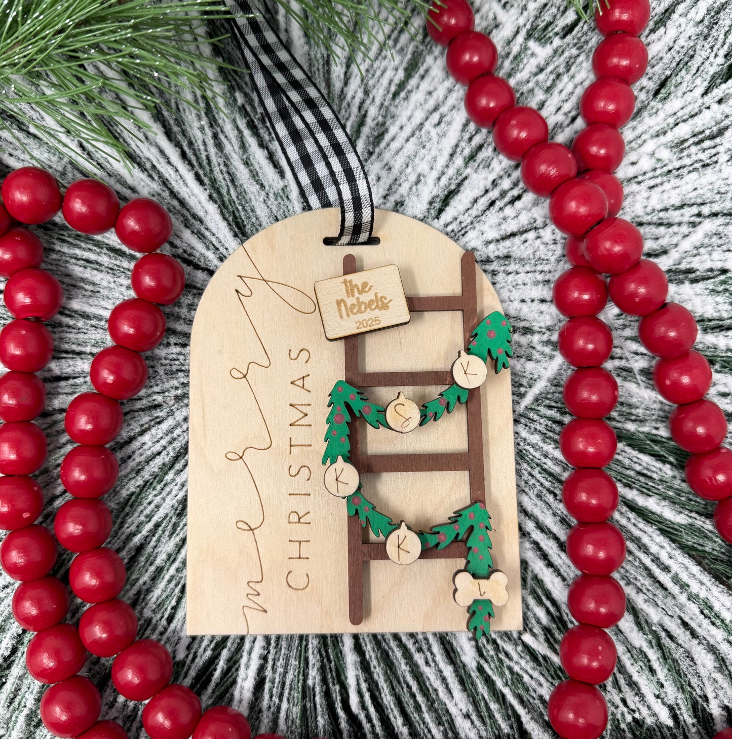 Family Ladder Ornament