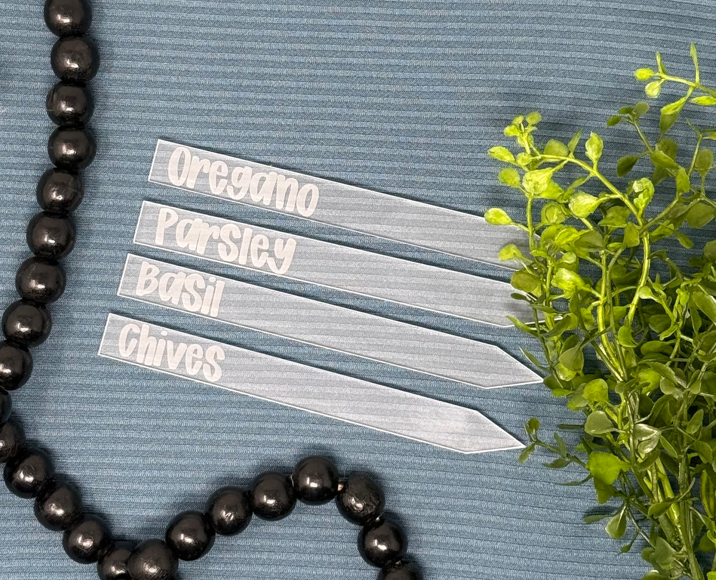 Clear Acrylic Plant Stakes