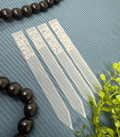 Clear Acrylic Plant Stakes