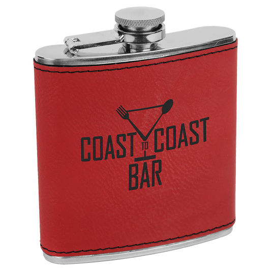 Engraved-Flask-Red